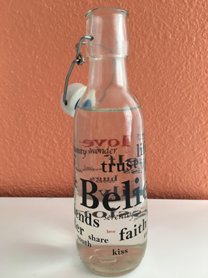 Words on a Bottle